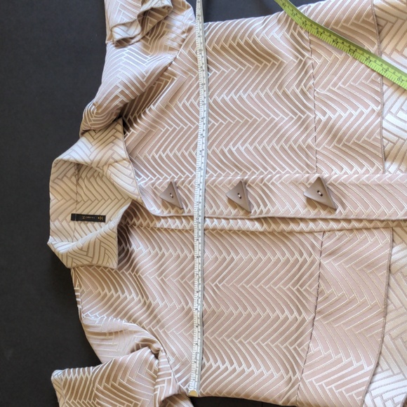 I C by Connie K Jacquard Blazer - Picture 11 of 12